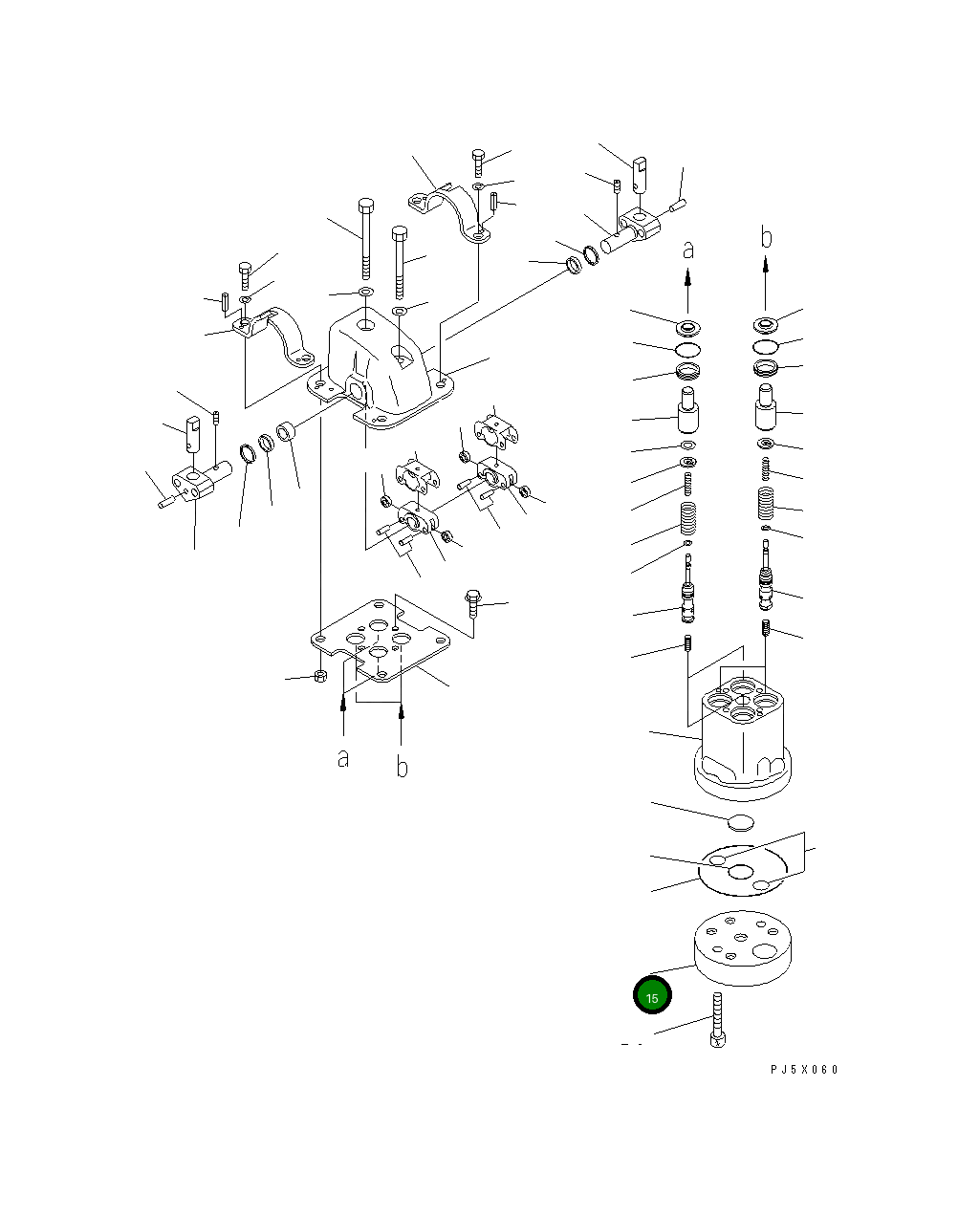 Крышка 702-16-57230 Komatsu