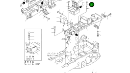 Болт 01011-63945 Komatsu