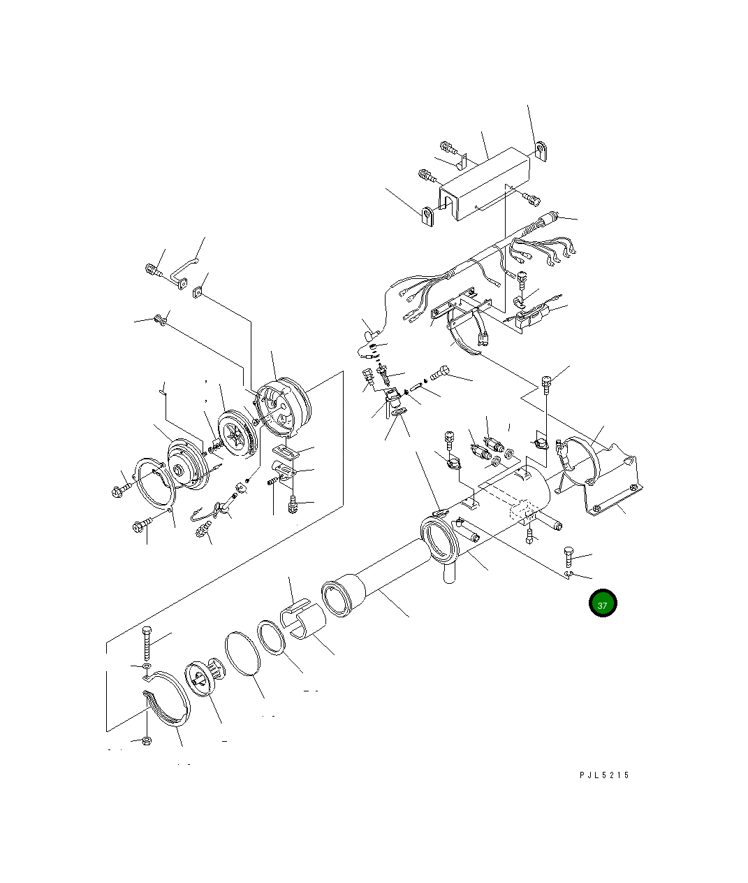 Кольцо уплотнительное (O-Ring) MK010 014 Komatsu
