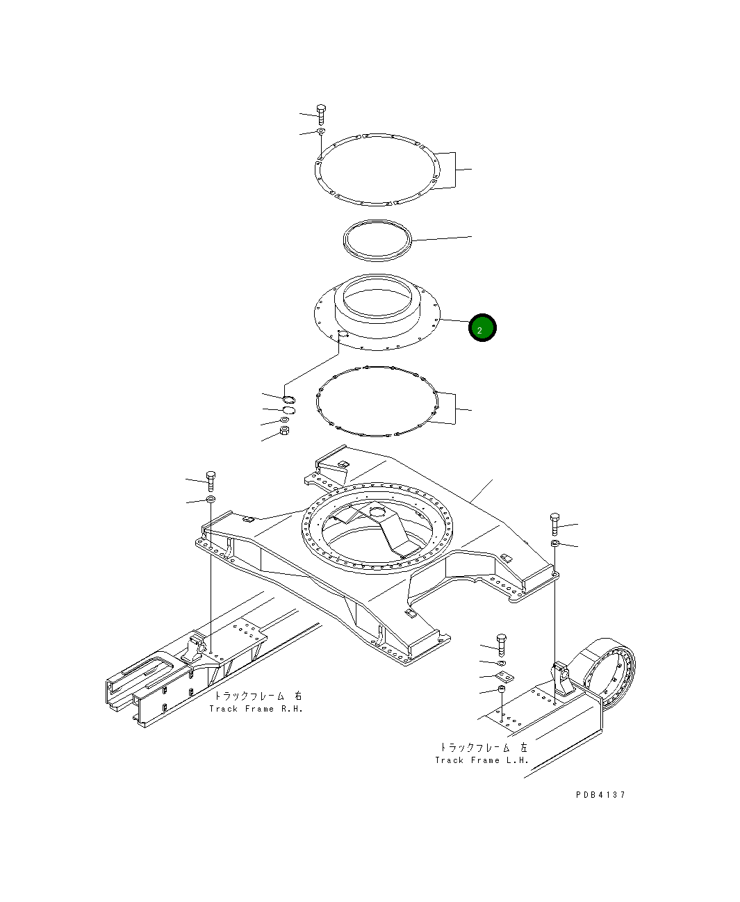Крышка 209-30-71211 Komatsu
