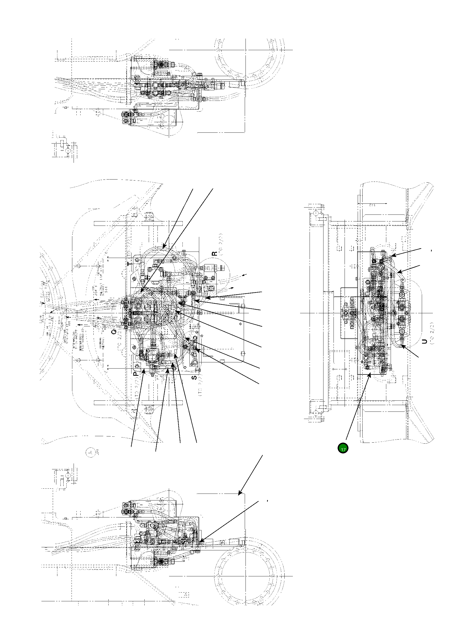 Крышка 22B-914-3452  Komatsu