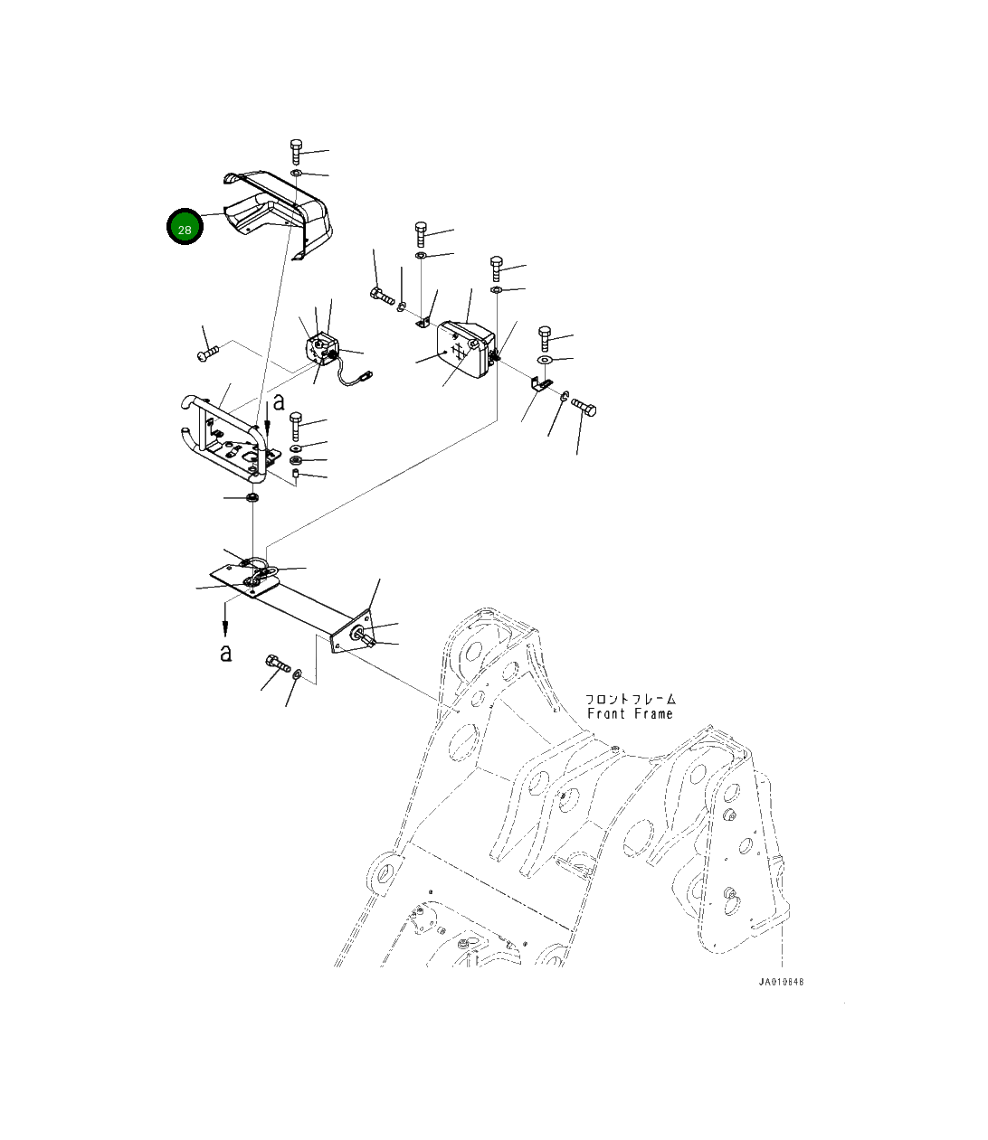 Крышка 419-06-53160  Komatsu