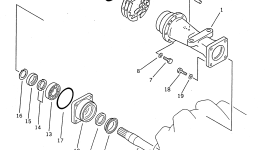 Корпус 361-22-12110 Komatsu