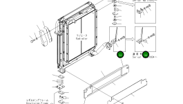 Крышка 21M-01-15411 Komatsu