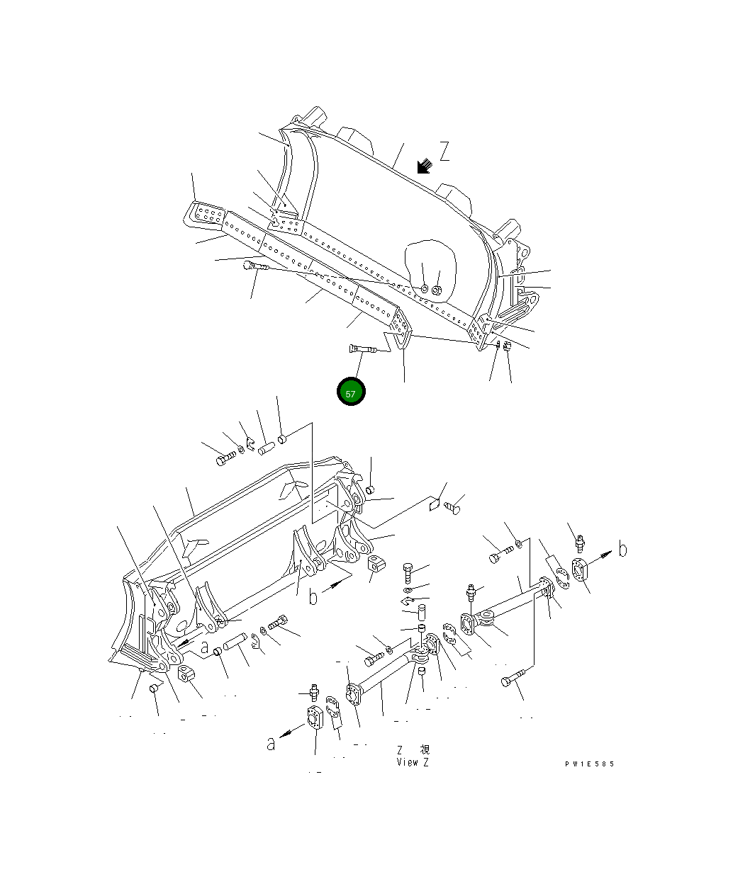 Болт 19M-09-11391 Komatsu
