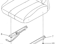 Пластина 23B-57-21150 Komatsu