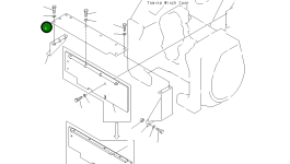 Крышка 14X-960-6312 Komatsu