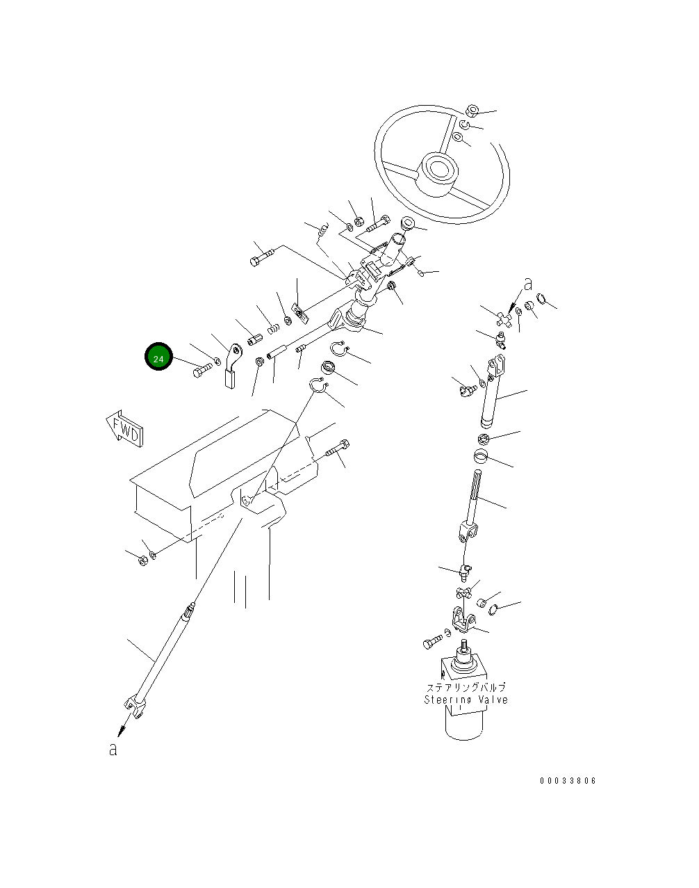 Болт 567-40-42240 Komatsu