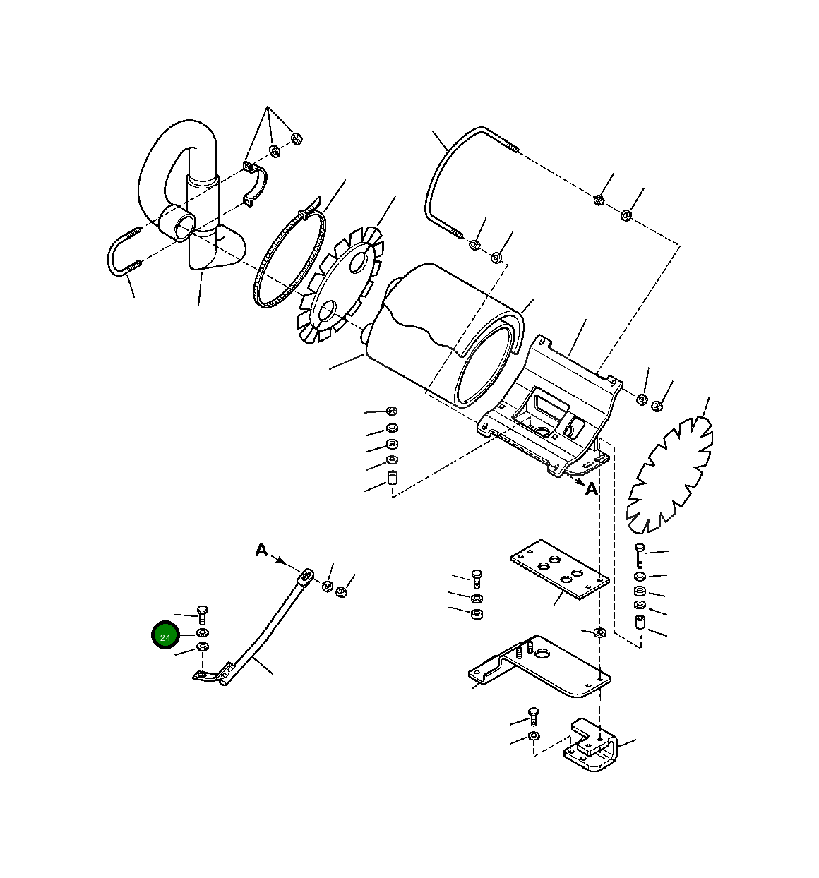 Болт 01016-81040 Komatsu