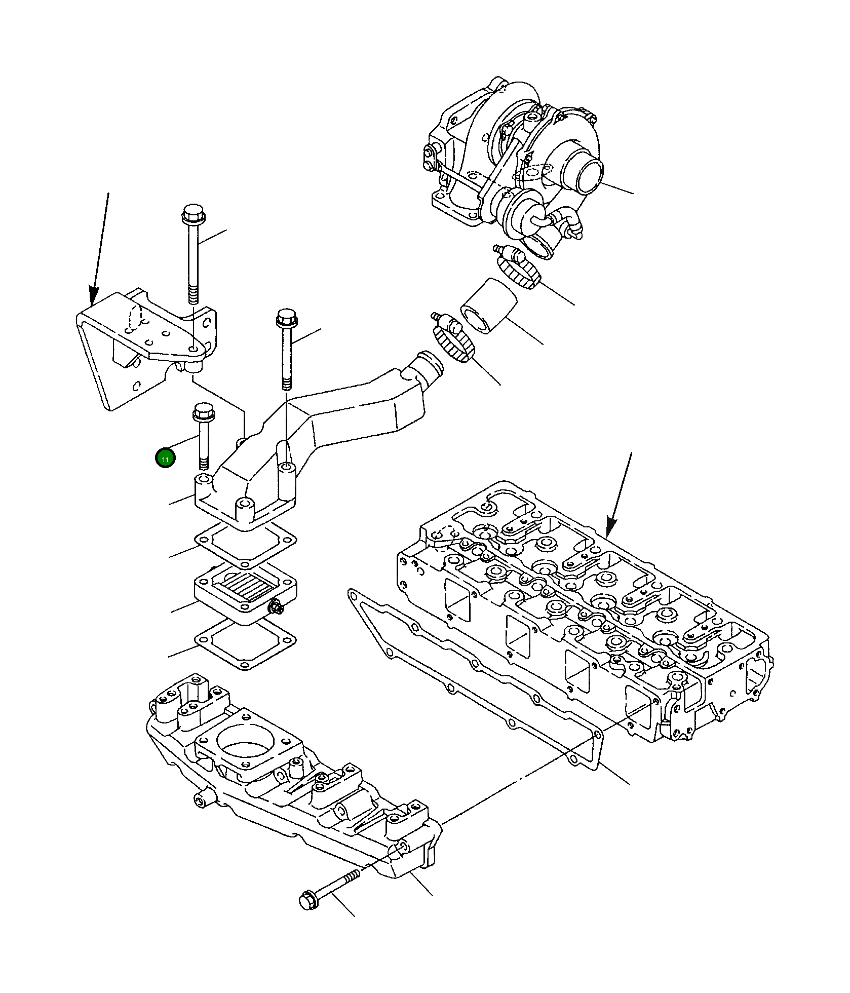 Болт YM26106-100752 Komatsu