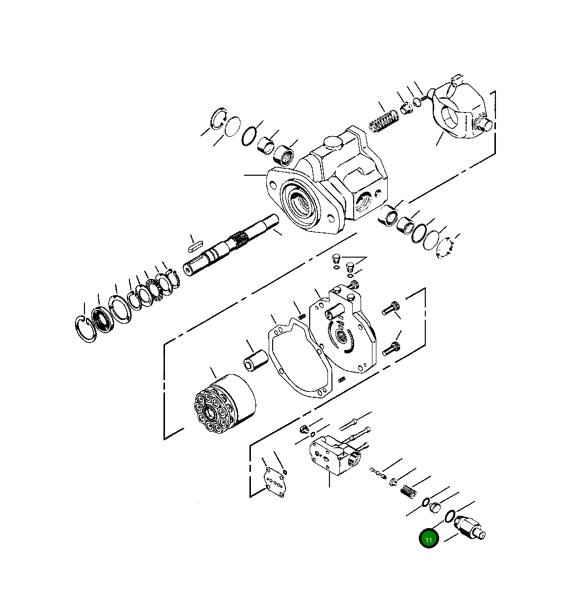 Кольцо уплотнительное (O-Ring) 610 547 C1 Komatsu