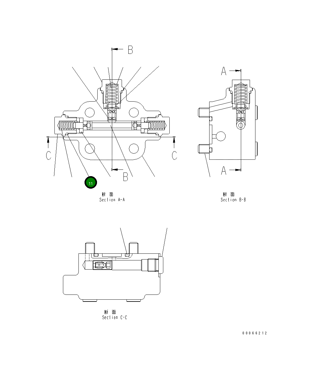 Кольцо уплотнительное (O-Ring) UC1098308601  Komatsu