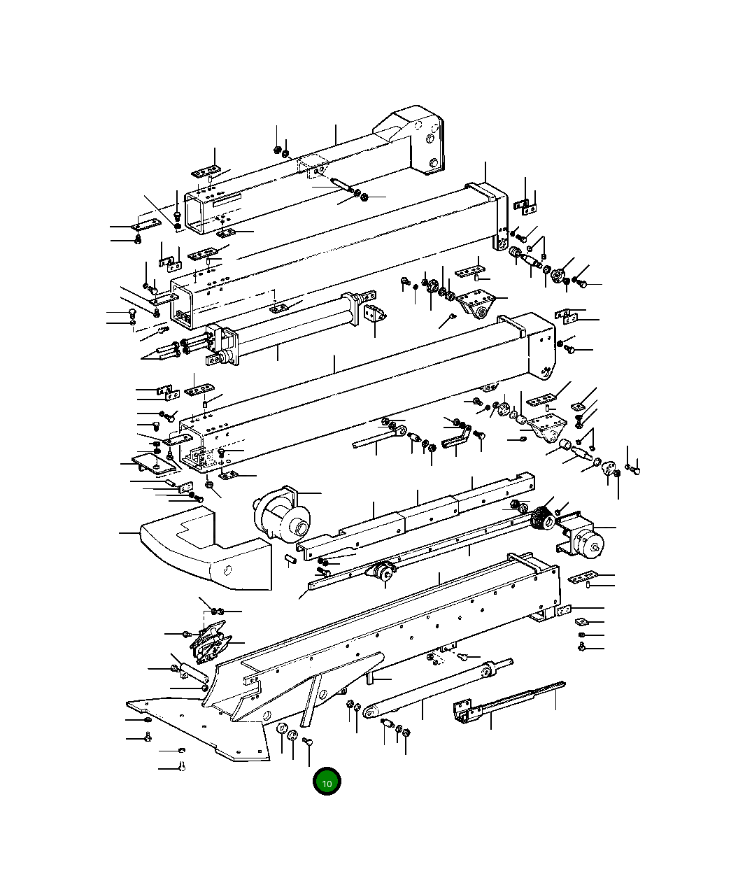 Болт 10 107 Komatsu