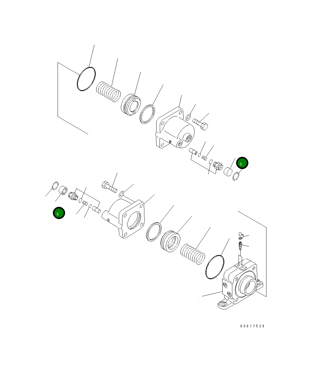 Крышка 426-35-15250 Komatsu