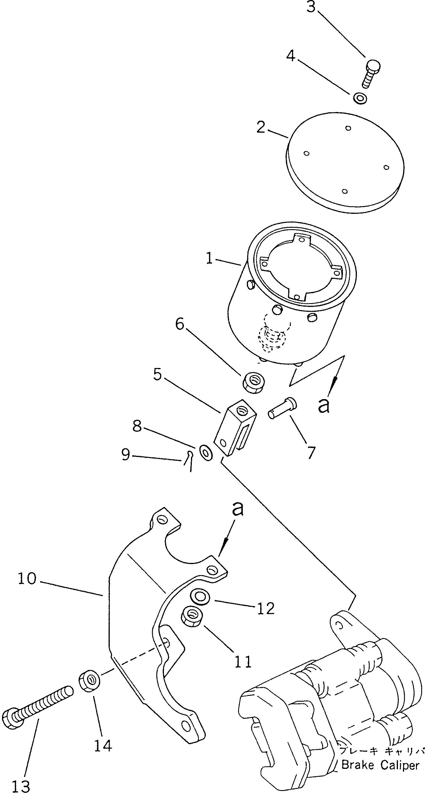 Болт 01017-51600 Komatsu