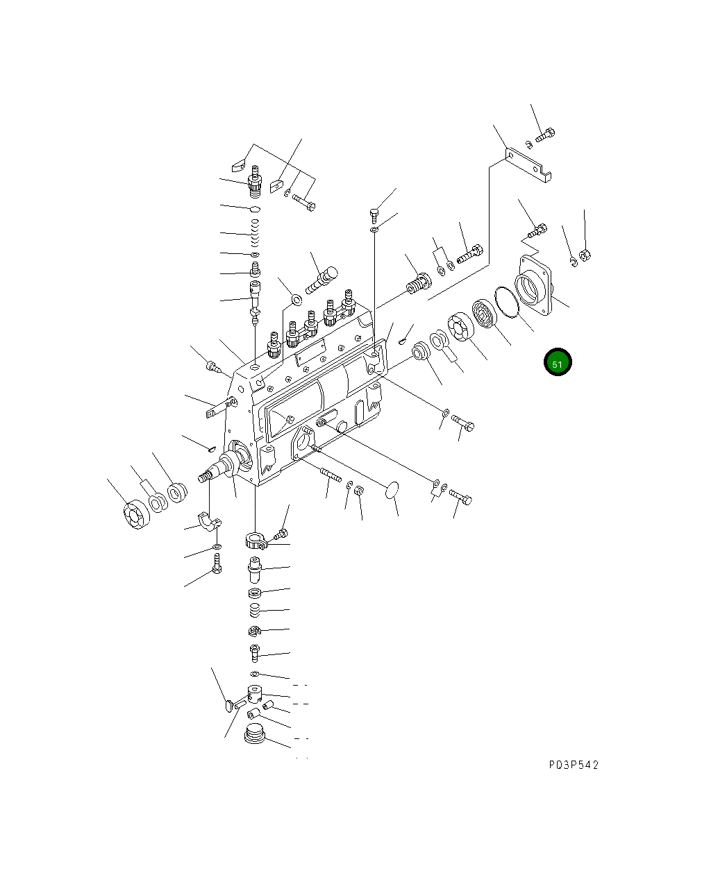 Кольцо уплотнительное (O-Ring) DK029635-0050 Komatsu