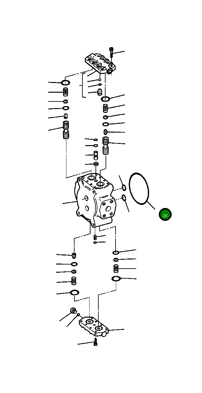 Кольцо уплотнительное (O-Ring) 939 275 C1 Komatsu