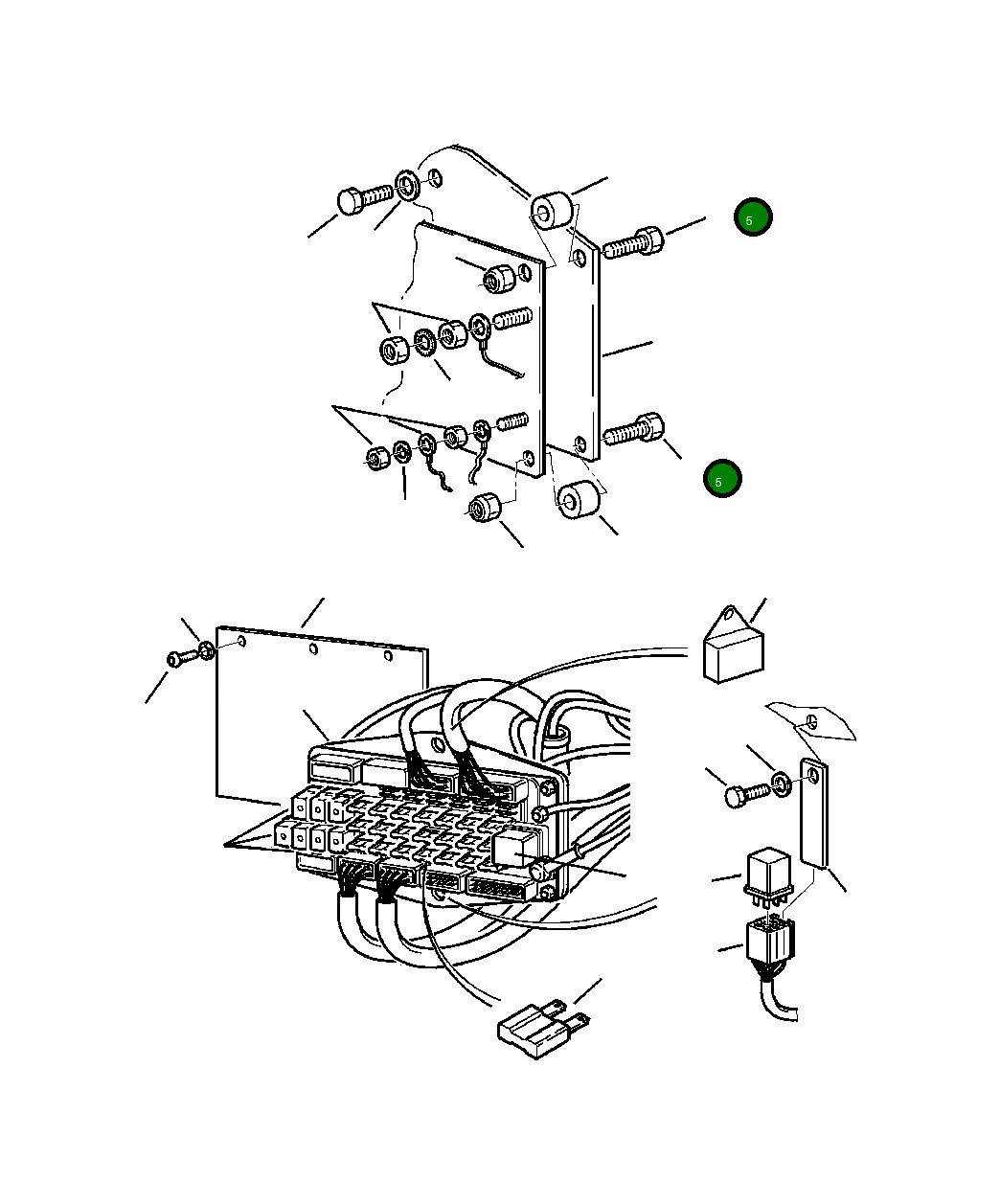 Болт 801250033 Komatsu