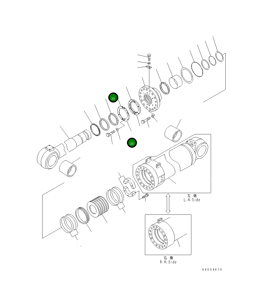 Крышка 707-88-36390 Komatsu