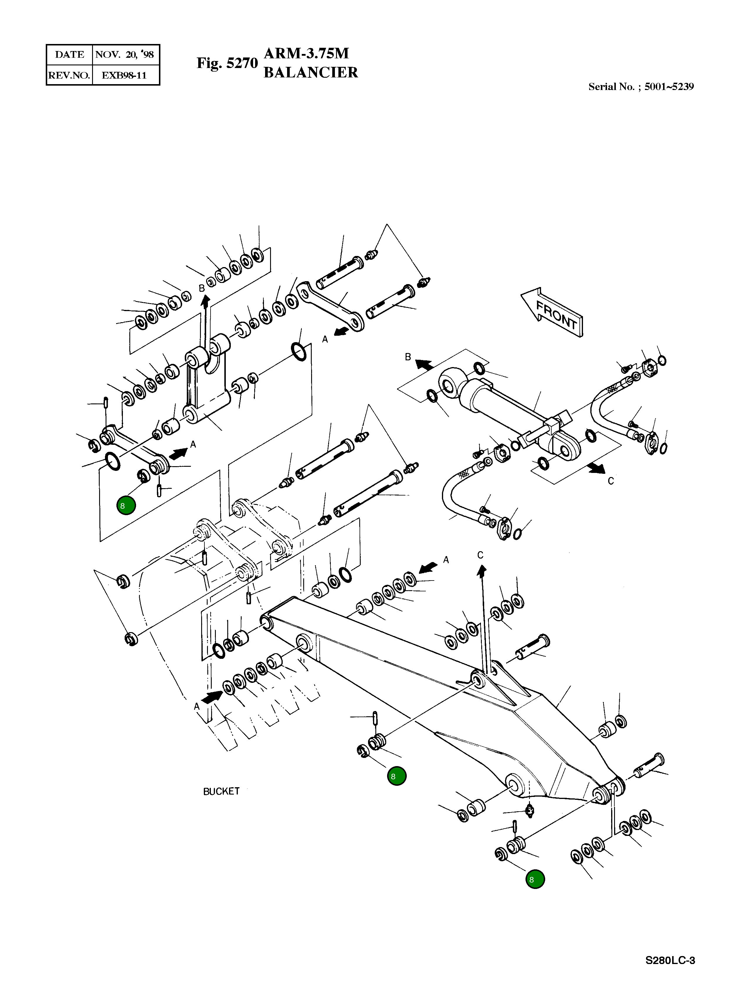 Кольцо 2115-1016 Komatsu