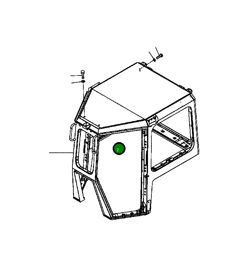 Болт 01010-D1220  Komatsu
