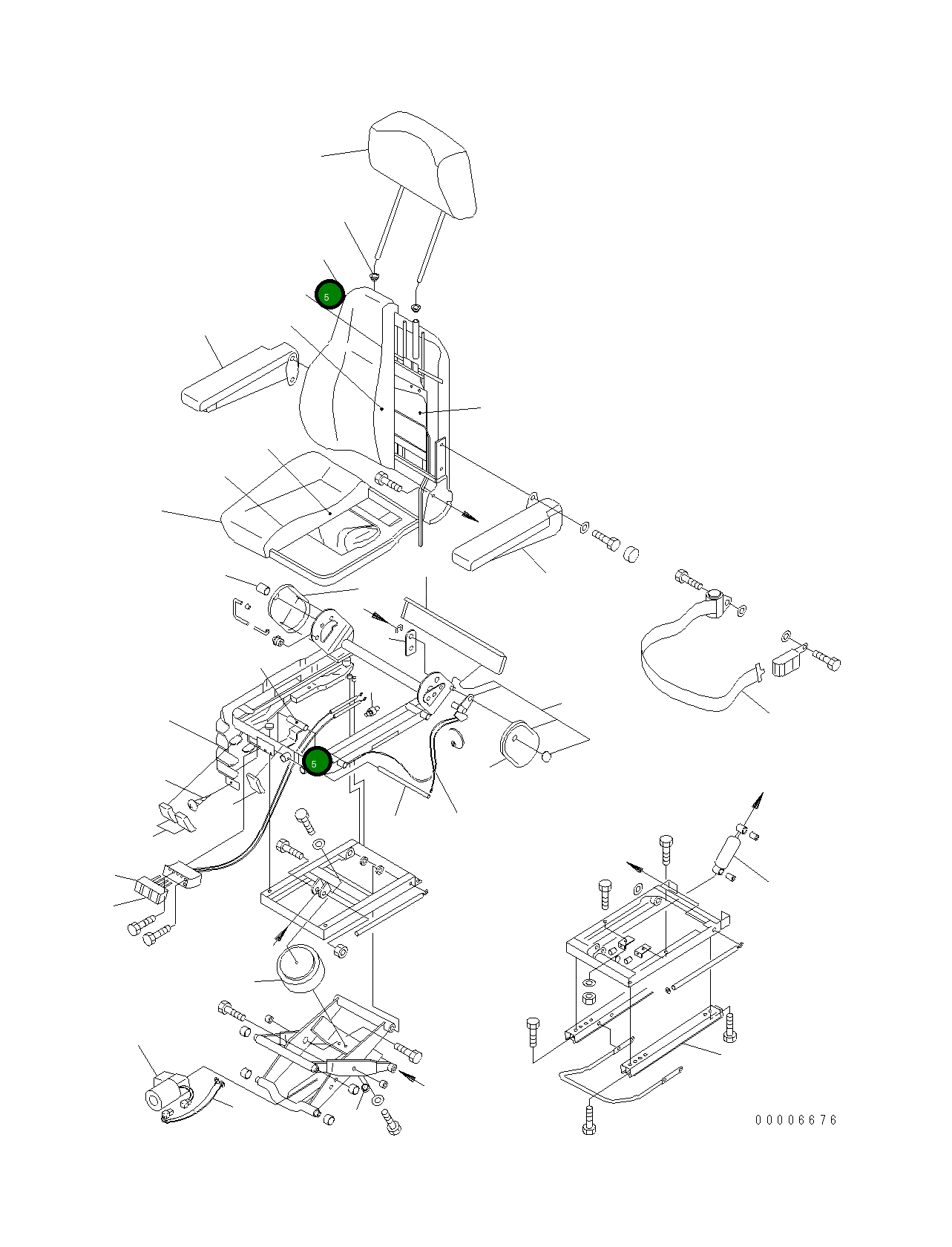 Крышка 421-960-HP01 Komatsu