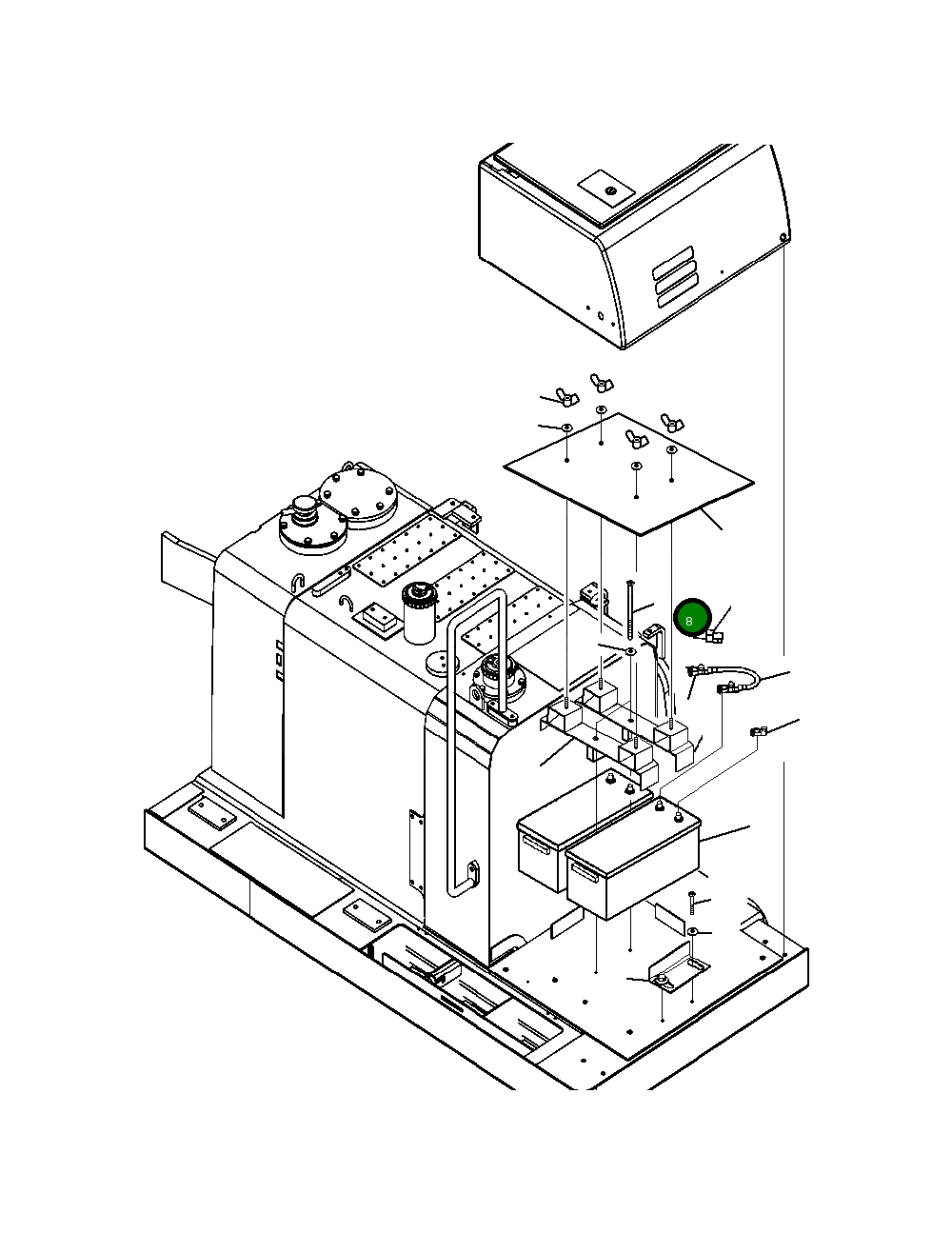 Болт 20Y-06-B1150  Komatsu