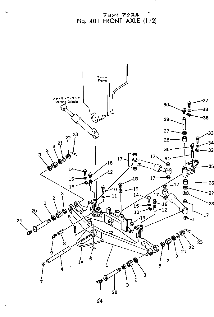Болт 01016-51645  Komatsu