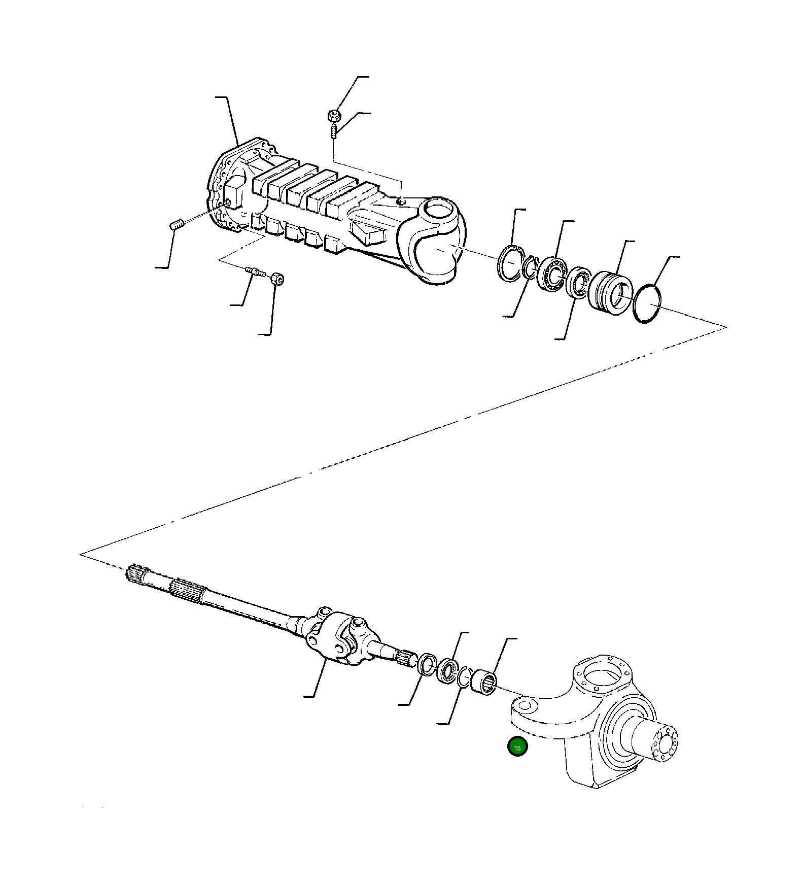 Кольцо HU1030639 Komatsu