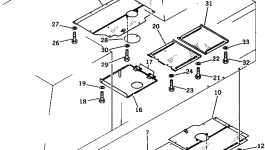 Крышка 209-54-53940 Komatsu