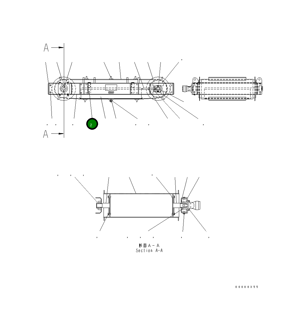 Болт MFK0000011 Komatsu