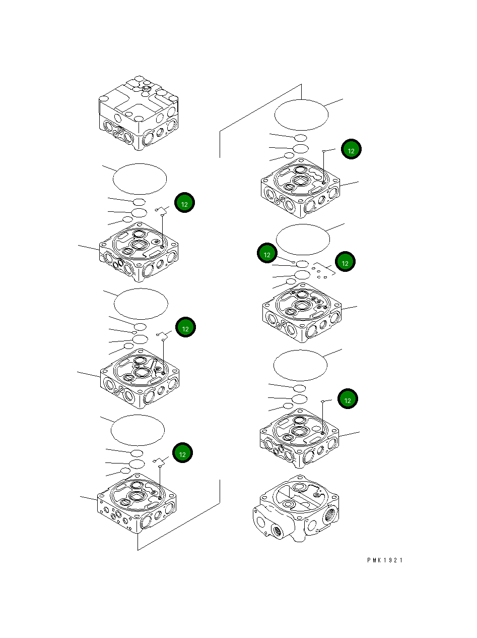 Кольцо уплотнительное (O-Ring) 07000-11008 Komatsu