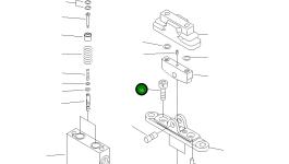 Болт NY81446-08016 Komatsu