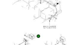 Крышка 154-06-42670 Komatsu