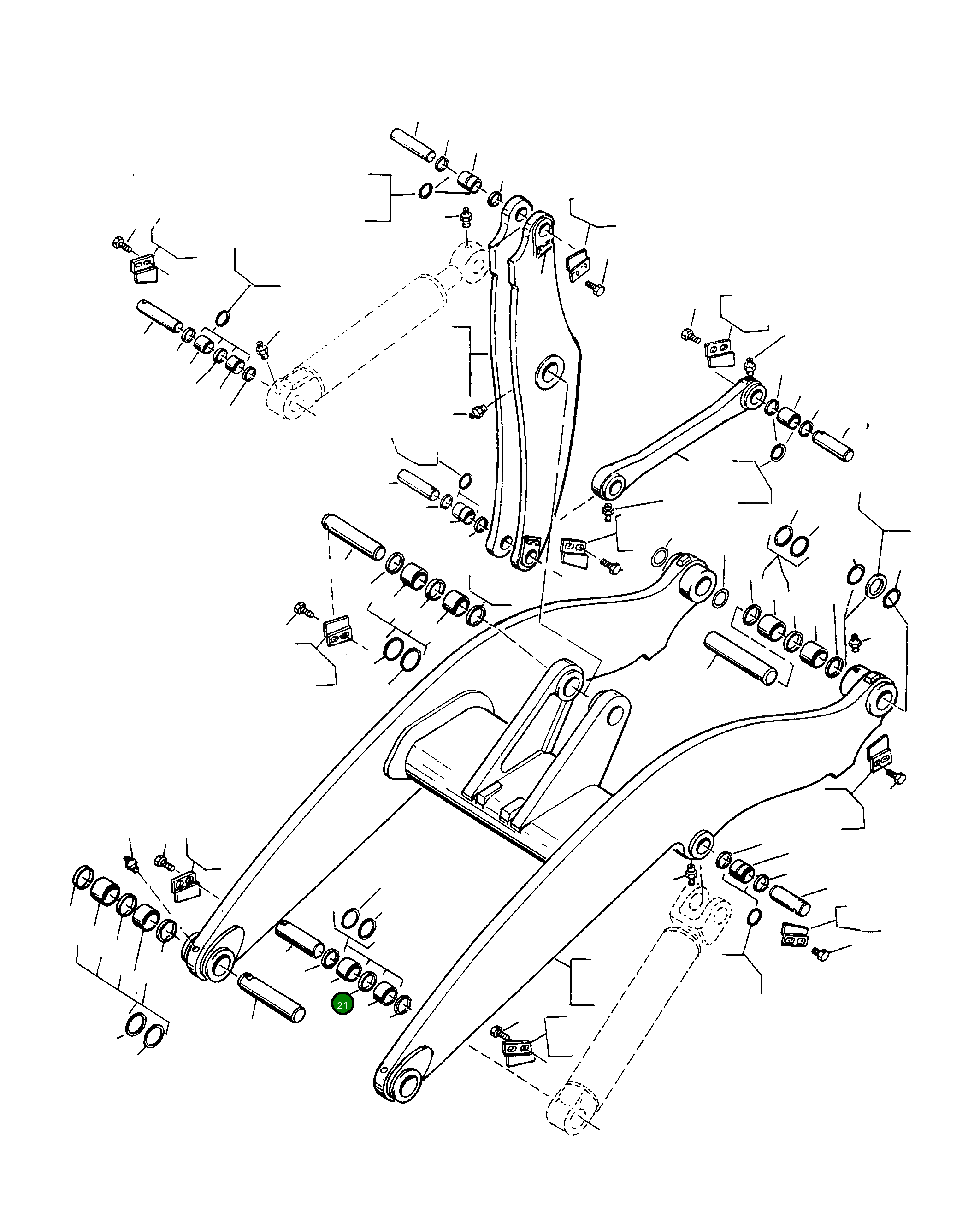 Кольцо 4210239M1 Komatsu