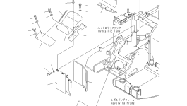 Крышка 22B-54-12460 Komatsu