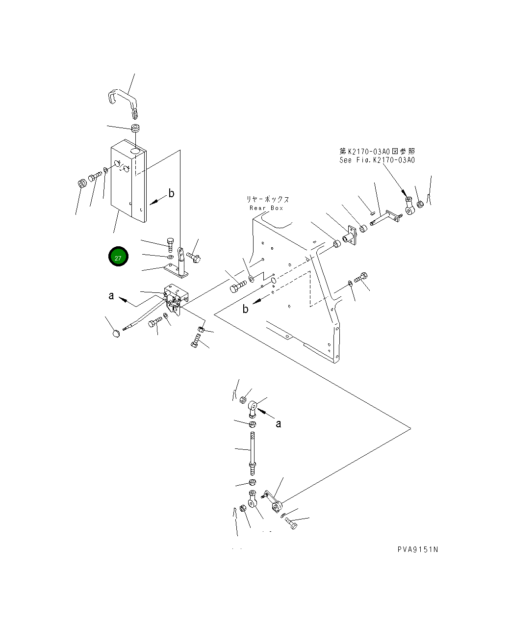 Крышка 134-43-38550 Komatsu