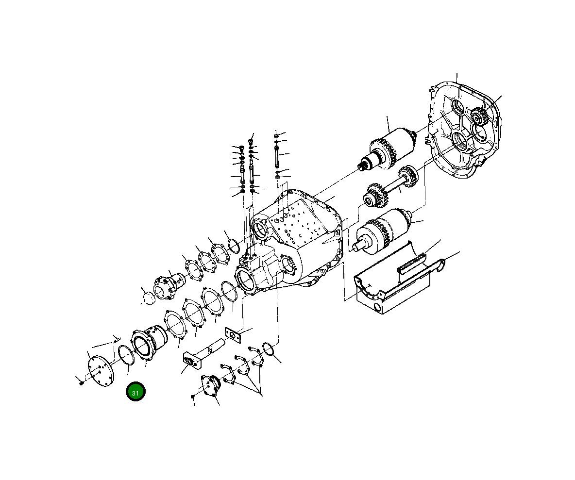 Кольцо уплотнительное (O-Ring) 730 894 C1 Komatsu