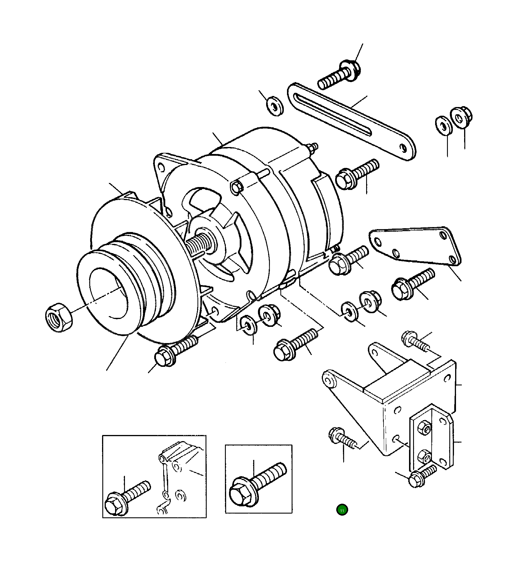 Болт 6810-21-1330 Komatsu