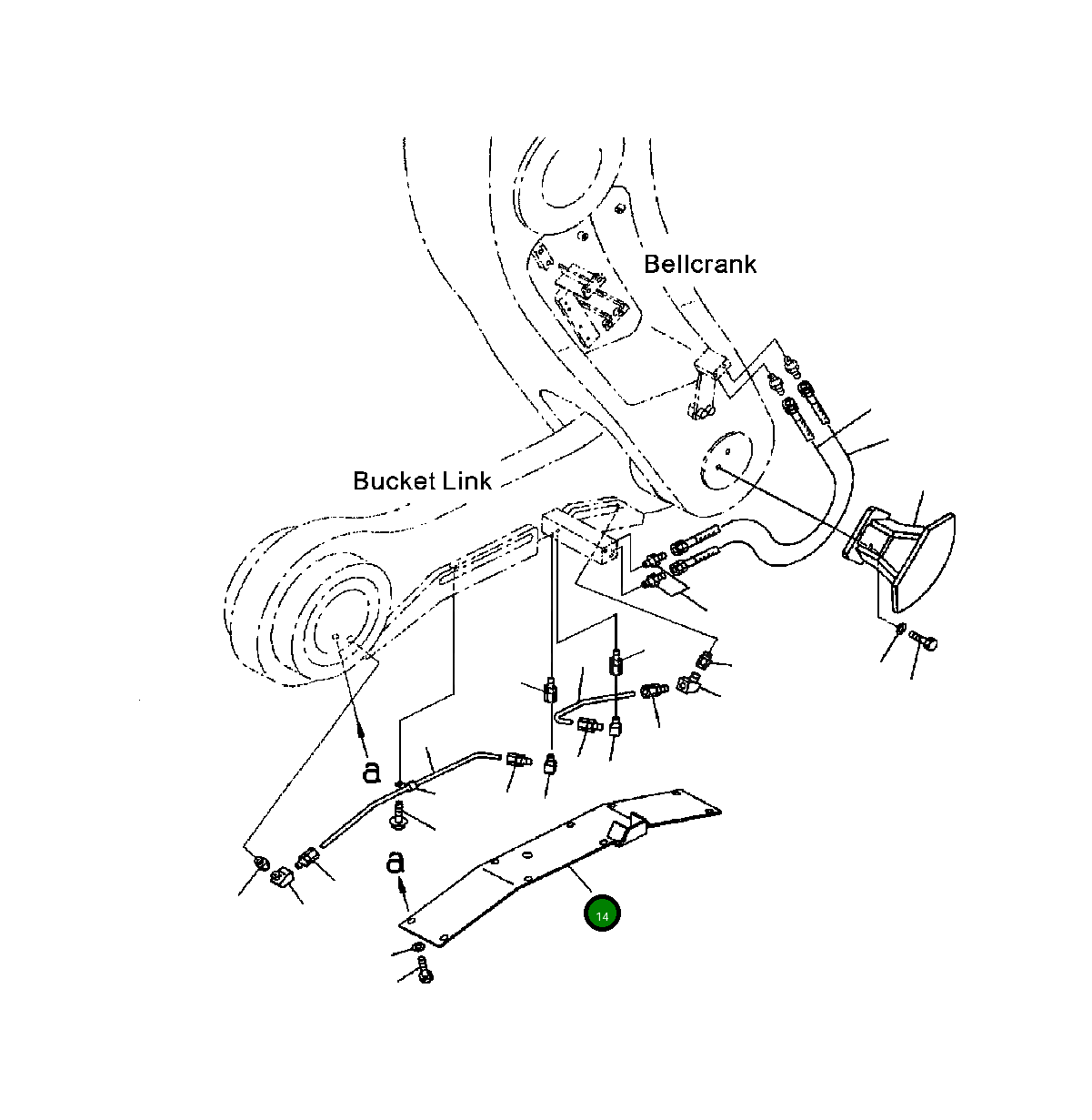 Крышка 427-S95-3611 Komatsu