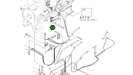 Крышка 6166-85-6781 Komatsu