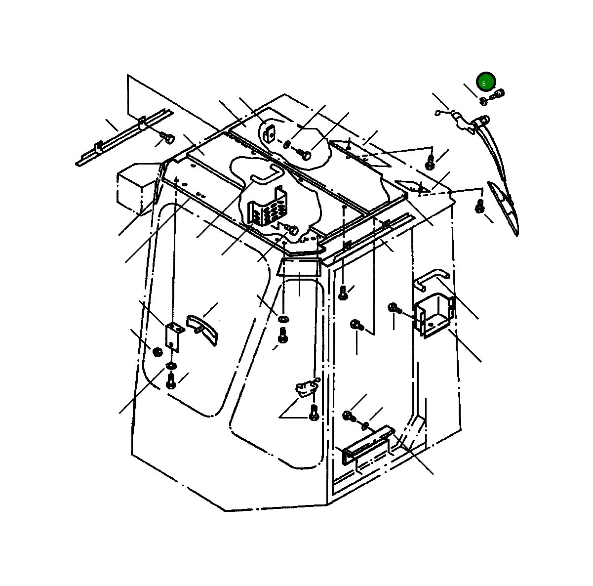 Болт 181 313 Komatsu