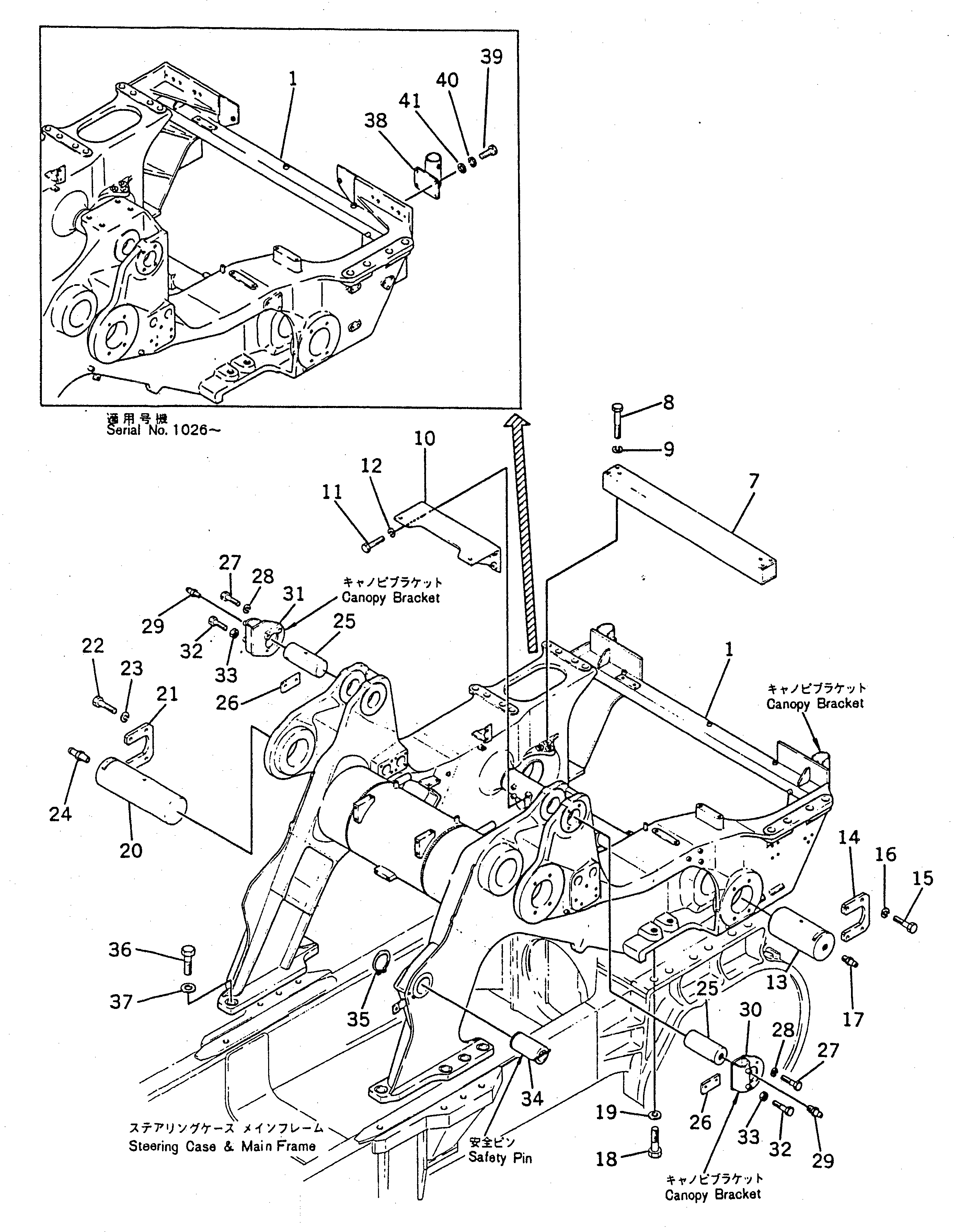 Болт 178-09-11120 Komatsu