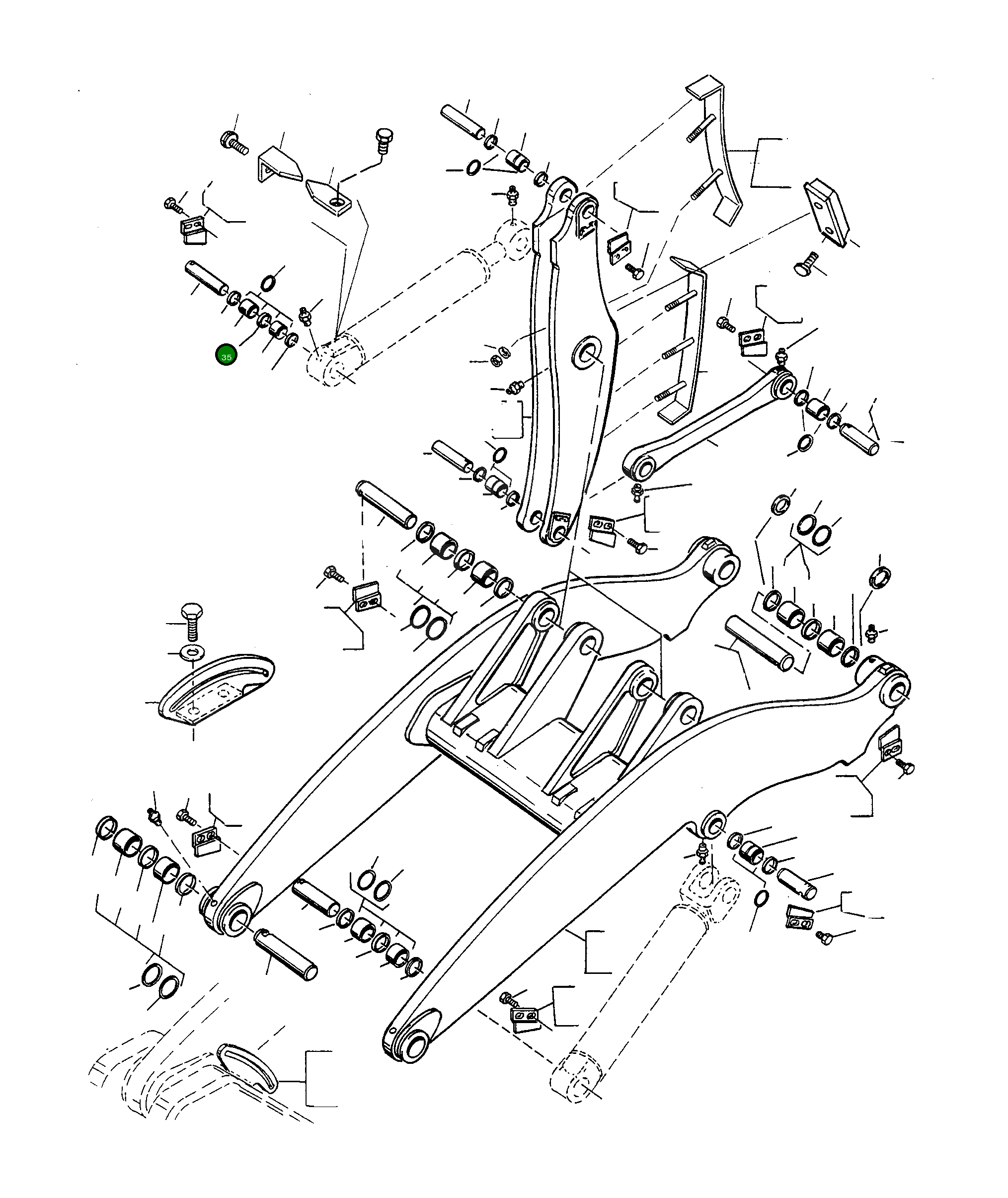 Кольцо 2907100M1 Komatsu