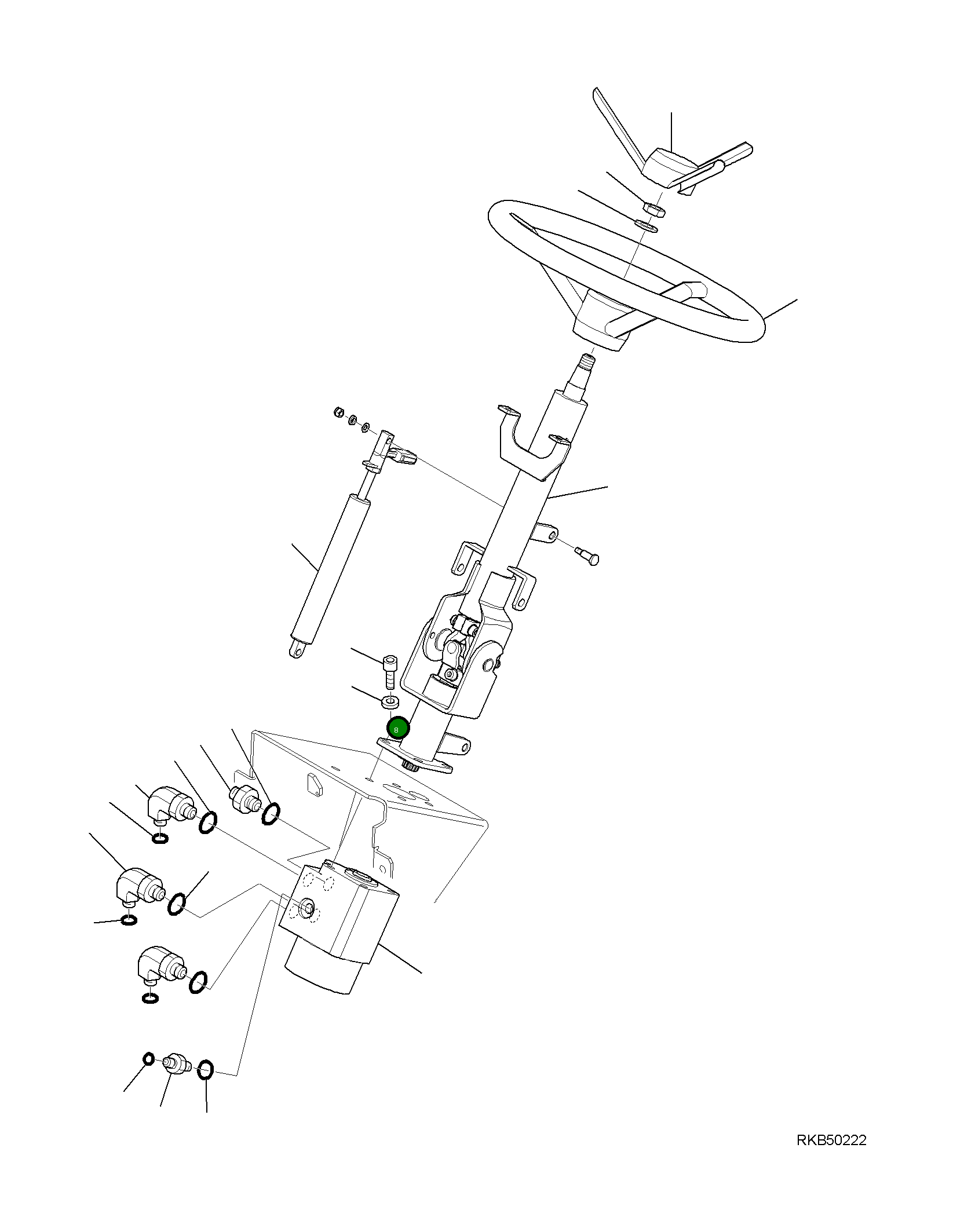 Болт 01016-41030 Komatsu
