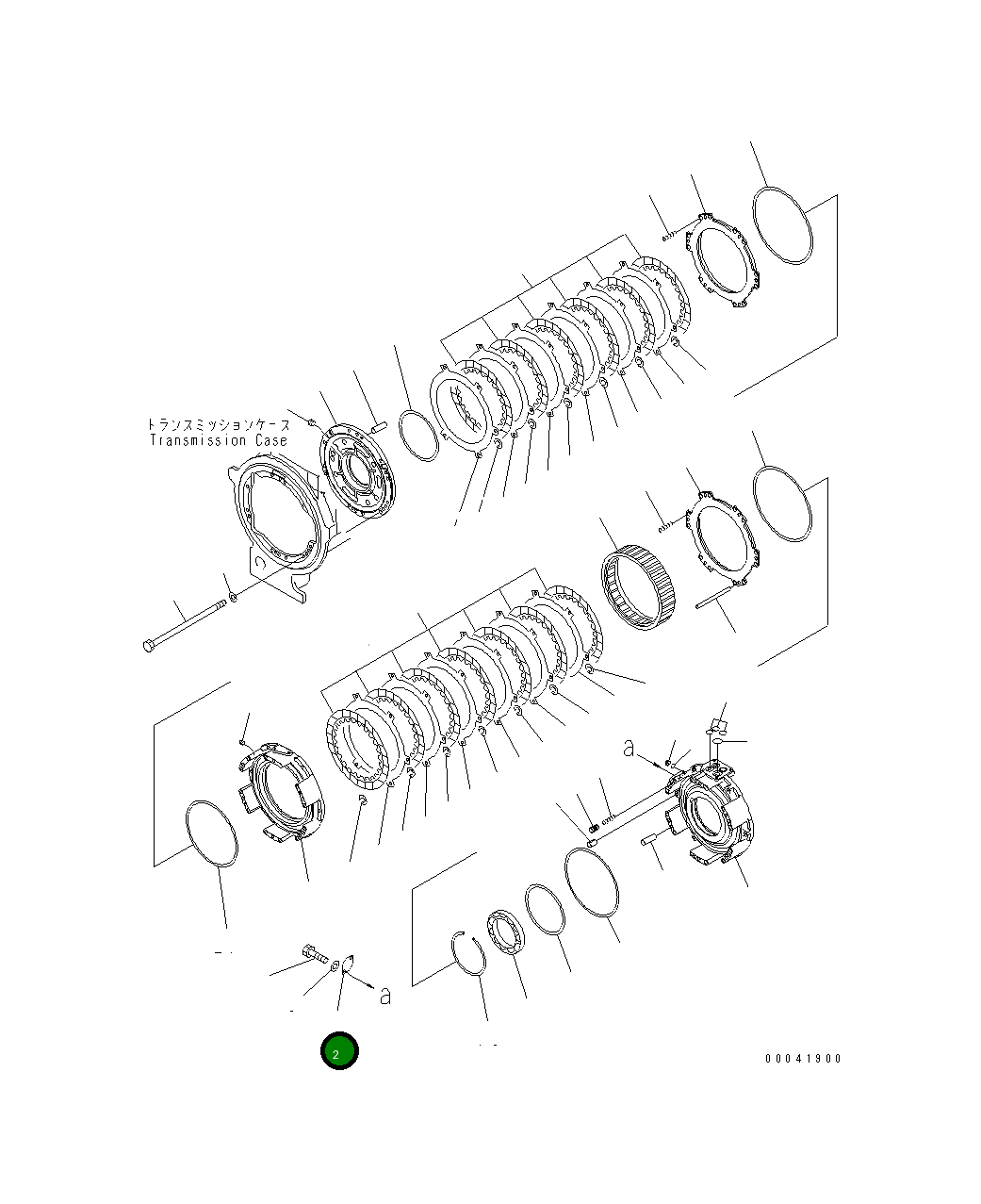 Крышка 17A-15-41310 Komatsu