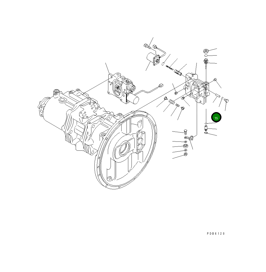Кольцо уплотнительное (O-Ring) 07002-51023 Komatsu