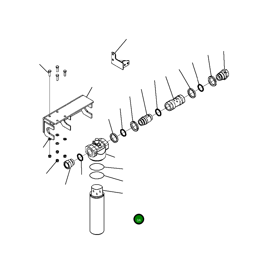 Кольцо уплотнительное (O-Ring) 20Y-965-B730 Komatsu