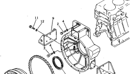 Кронштейн 6721-21-4850 Komatsu