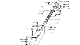 Болт 01000-310820 Komatsu
